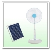 Solar Outdoor Portable Fan with 12