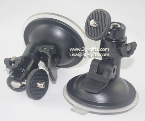 Mini camera windshield mount suction mount