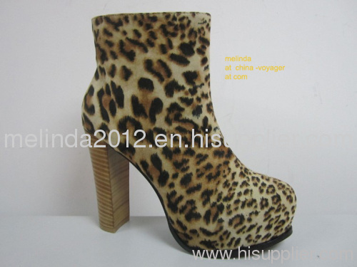 Leopard Lady Boots