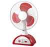14'' Solar Super Storm Fan with Power Cord Storable
