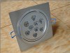 9W Aluminum Die-casted 136mm×136mm×70mm Square LED Down Lights