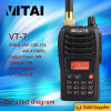 VITAI Long Range 5W Hot Selling FM VOX hf transceiver(VT-7)
