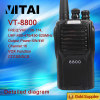 Best VHF/UHF Portable Army Walkie Talkies VT-8800