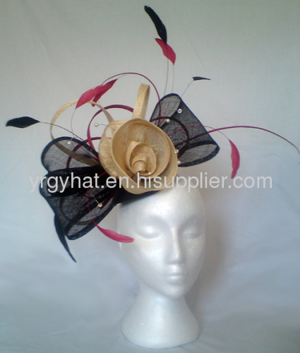 fascinator / headwear / headdress flower/fair ornament/ fashion accessories