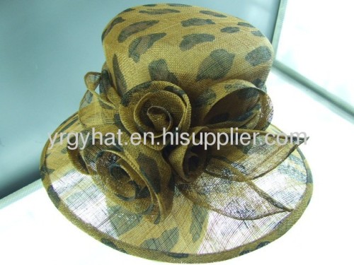 the sinamay hats/ organza hats/ fashion women's hats/church hats