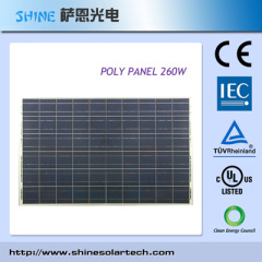 260WPOLY CRYSTALLINE SOLAR PANEL