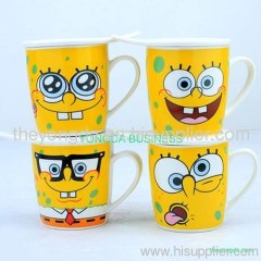 bone china promotional gift mugs set