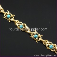 Bracelet With Rhinestone Ball 1530430