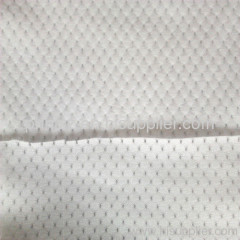 100% polyester brushed mesh fabric/ baby blanket fabric