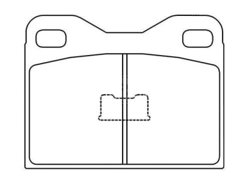 Front Brake Pad Set for AUDI 100 OEM 431 698 151 J