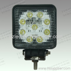 27W 4x4 4wd LED Work Light with flood / spot / pencil beam