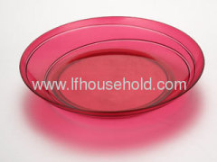 round plate fruit plate