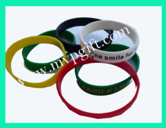 Promotional silicone wrist band