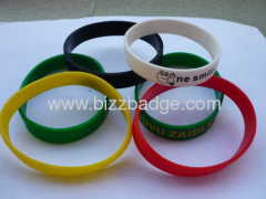 Silicone wrist band for kid and adult