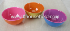 double wall plastic salad bowls small size