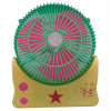 Fan Battery Powered Portable China with Built-in AC Adapter