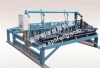 Hydraulic mining mesh knitting machine