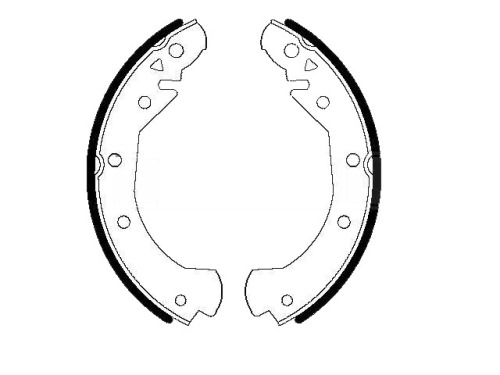 Rear Brake Shoe Set for BUICK OEM 221 420 06 20