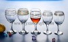 Wine goblet, glass stemware, red wine glass