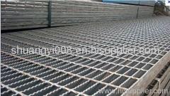 hot dipped galvanized serrated welded floor steel bar grating