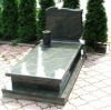 Green Granite Tombstone