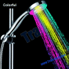 Fashion ABS Plastic Colorful LED Hand Shower Head