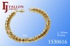 Gold Plated Men Cuff Bracelet 1530616