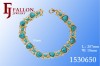 Turquoise Heart Fashion Bracelet 1530650