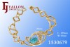 Copper Metal CZ Bracelet 1530679