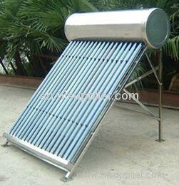 Pressurized Solar Water Heater