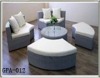Rattan furniture sofa