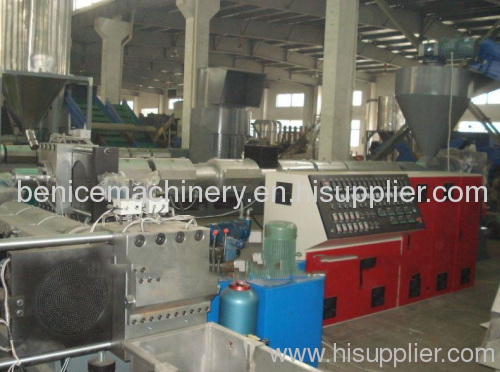 PP PE film crushing and washing pelleting production machine