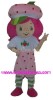 blueberry girl mascot costume custom mascot made,cartoon wear