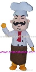 chef mascot costume, fancy dress, party costume, carnival costume,Traje de la mascota