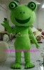 kermit frog mascot costume, party costume, carnival costume,Traje de la mascota