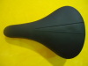 balck Leather Bicycle Saddle