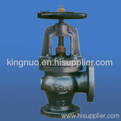 JISF7312 marine cast steel angle valves 5K