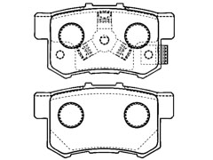 Rear Brake Pad Set for HONDA ACCORD OEM 43022-S9A-010