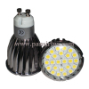 With Glass Cover High Lumen 24pcs 5050SMD GU10 LED Lamp Spotlight Light