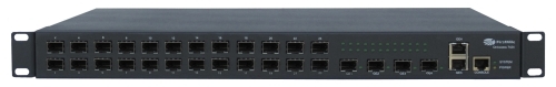 24+4G Managed SFP Based Fiber Optic Ethernet Switch