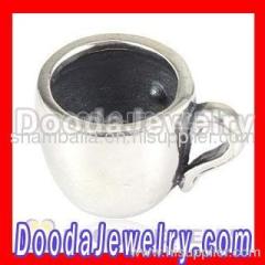 Cheap european Coffee Cup Charm Beads Wholesale