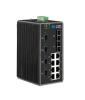 4G+2+8 Managed Layer 2+ GE Industrial Optical Ethernet Switch