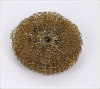 Electroplate Brass Mesh Scourer