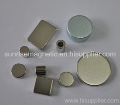 Segment magnets with different size and shape