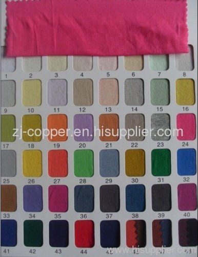 100% cotton single jersey knitted fabric