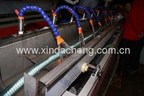 PVC Spiral Steel Wire Reinforced Hose Extrusion Line