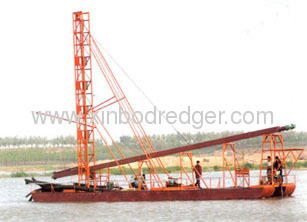 drilling sand pumping suction dredger