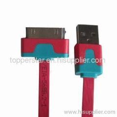 Colored USB Data Charging Cable for iPhone, Lenticular Wire