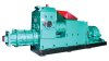 Small hydraulic automatic double stage vacuum extruder