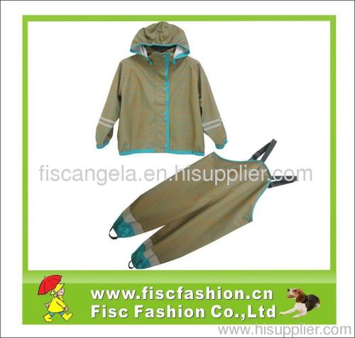 Kids Breathable Rain Suit